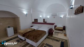 نمای اتاق ۵ تخته زربفت - اقامتگاه سنتی گلابتون - یزد